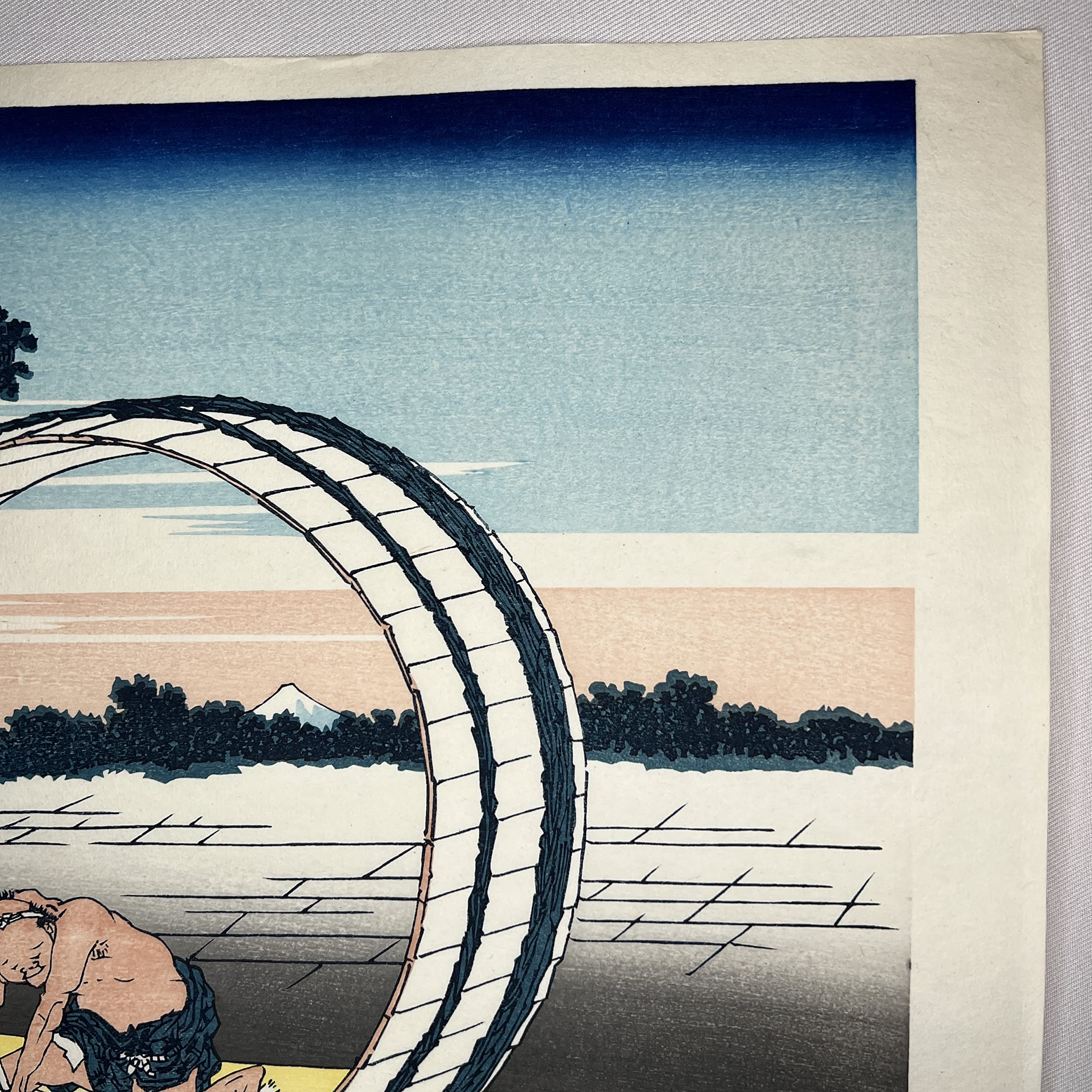 Amazon | 木版画 葛飾北斎 冨嶽三十六景 尾州不二見原 松崎啓三郎作品